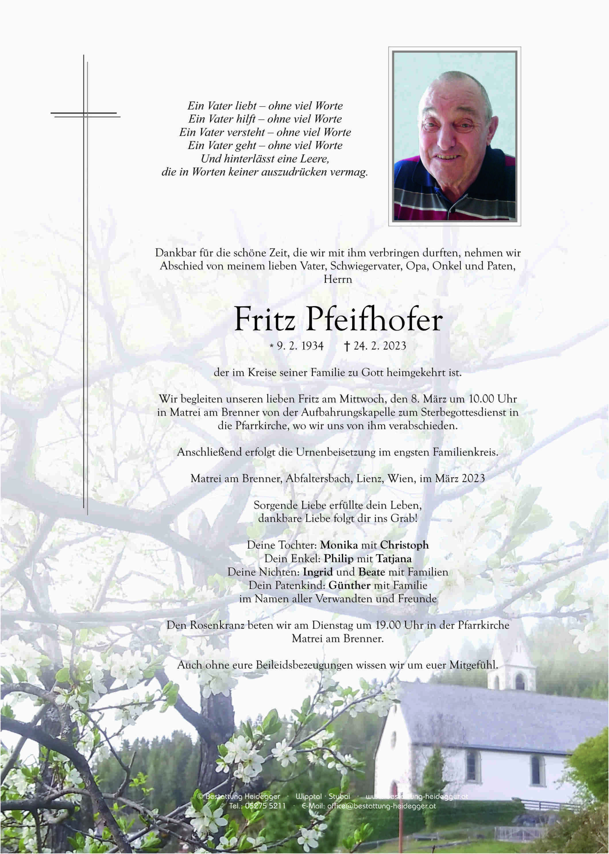 Fritz Pfeifhofer